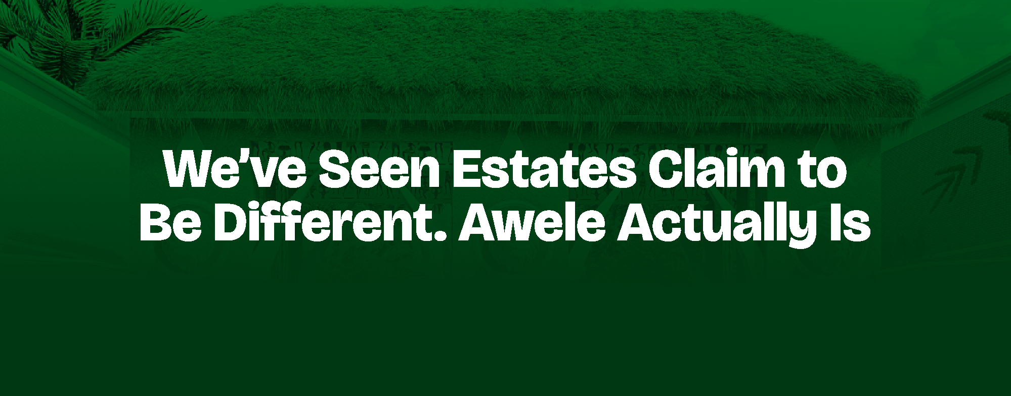 You are currently viewing We’ve Seen Estates Claim to Be Different. Awele Actually Is