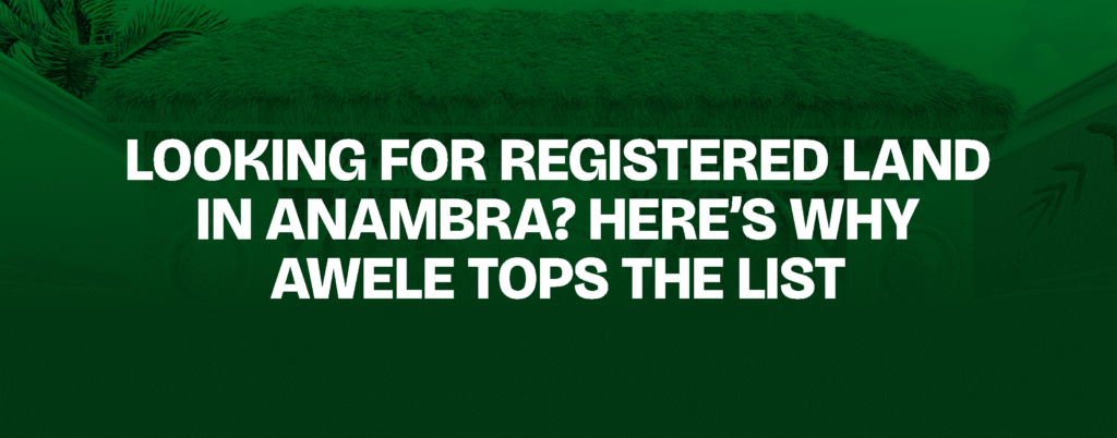 Looking for Registered Land in Anambra? Here’s Why Awele Tops the List