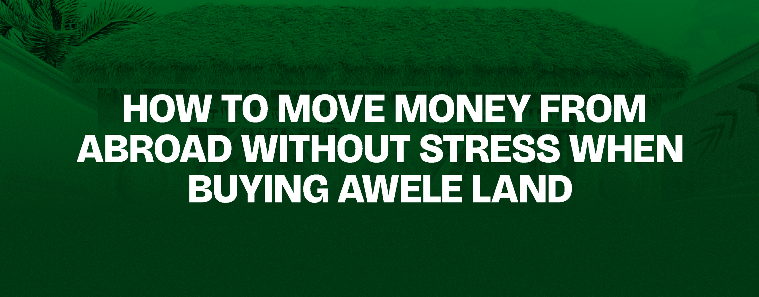 You are currently viewing How to Move Money from Abroad Without Stress When Buying Awele Land