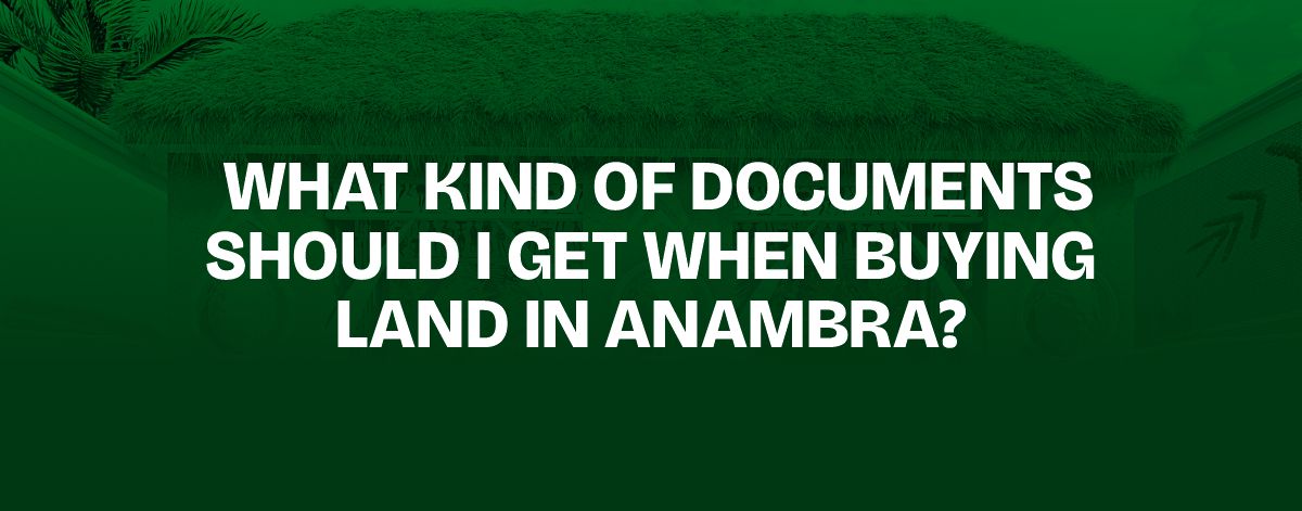 You are currently viewing What Kind of Documents Should I Get When Buying Land in Anambra?