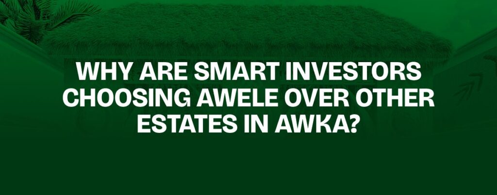 Why Are Smart Investors Choosing Awele Over Other Estates in Awka?