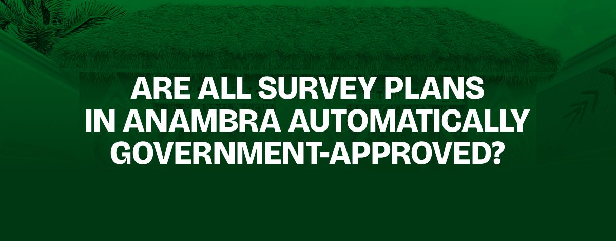 Read more about the article Are All Survey Plans in Anambra Automatically Government-Approved?