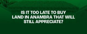 Read more about the article Is It Too Late to Buy Land in Anambra That Will Still Appreciate?